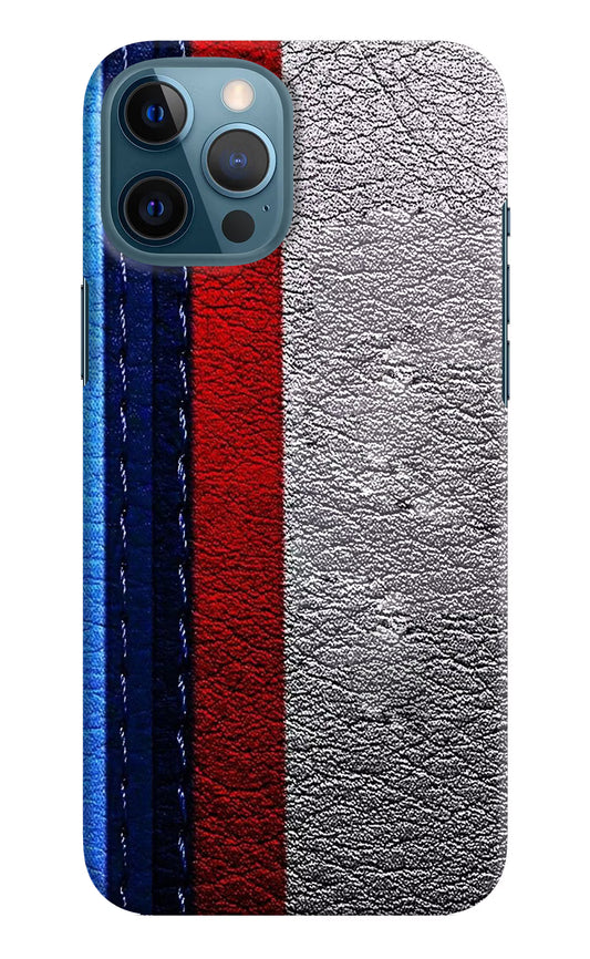 BMW Stripes iPhone 12 Pro Max Hard Case Back Cover by Casekaro