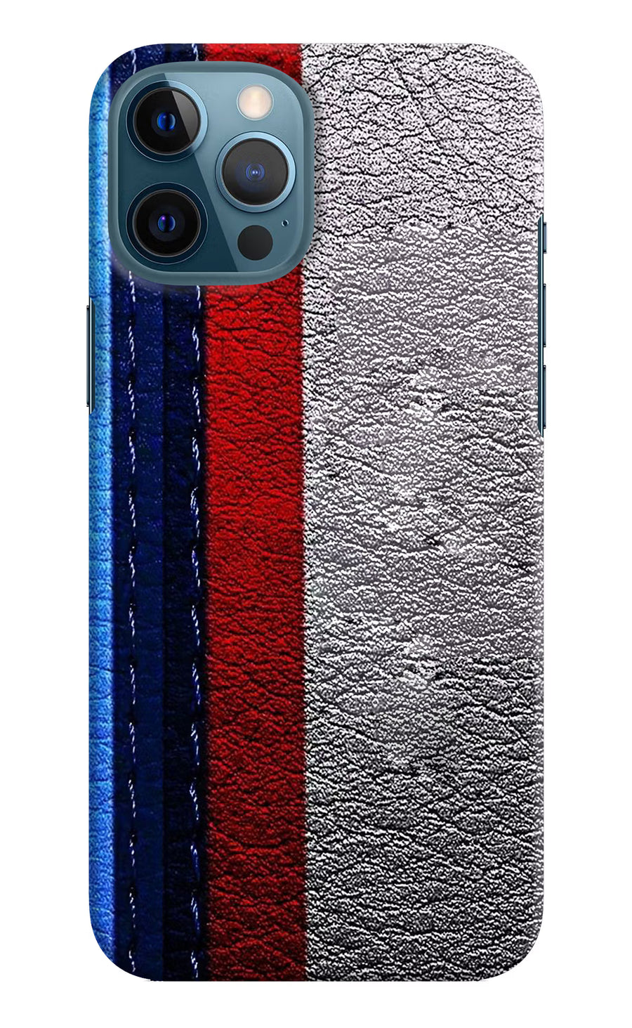 BMW Stripes iPhone 12 Pro Max Back Cover, Hard case