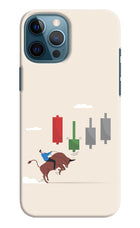 Bull Trading Momentum iPhone 12 Pro Max Hard Case Back Cover by Casekaro