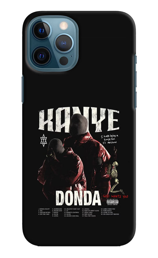 Donda Kanye West iPhone 12 Pro Max Hard Case Back Cover by Casekaro