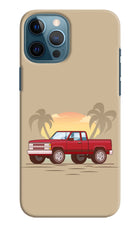 Desert Classic Drive iPhone 12 Pro Max Hard Case Back Cover by Casekaro