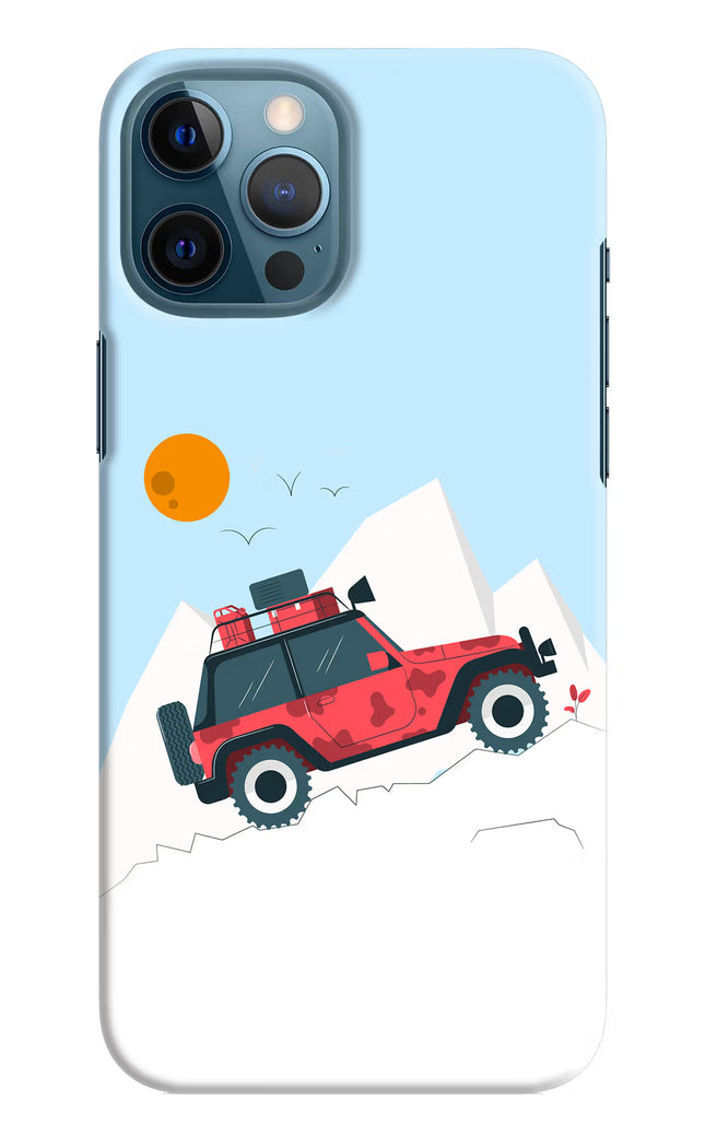 Mountain Trail Beast iPhone 12 Pro Max Hard Case Back Cover by Casekaro