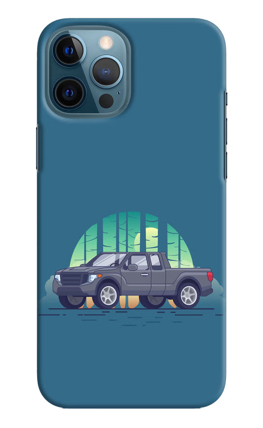 Retro Garage Vibe iPhone 12 Pro Max Hard Case Back Cover by Casekaro