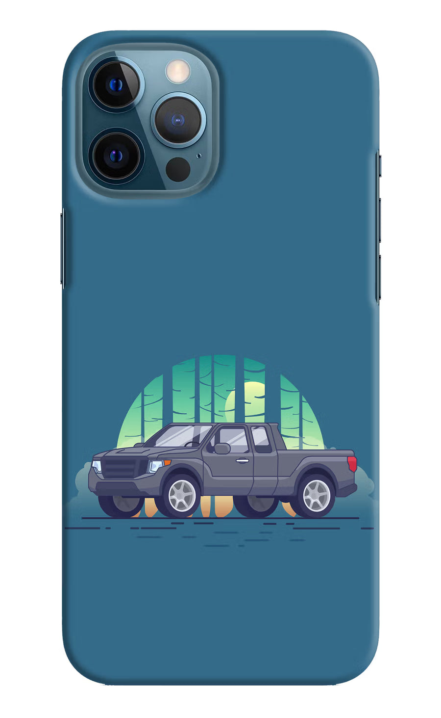 Retro Garage Vibe iPhone 12 Pro Max Back Cover, Hard case