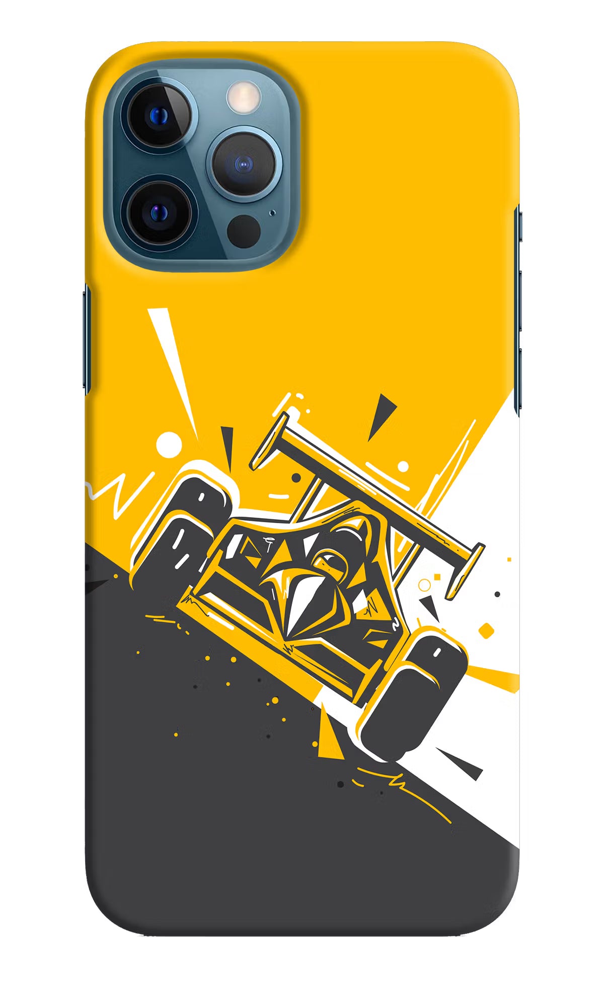 Track King iPhone 12 Pro Max Hard Case Back Cover by Casekaro