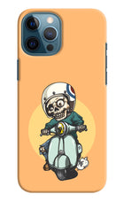 Undead Biker iPhone 12 Pro Max Hard Case Back Cover by Casekaro