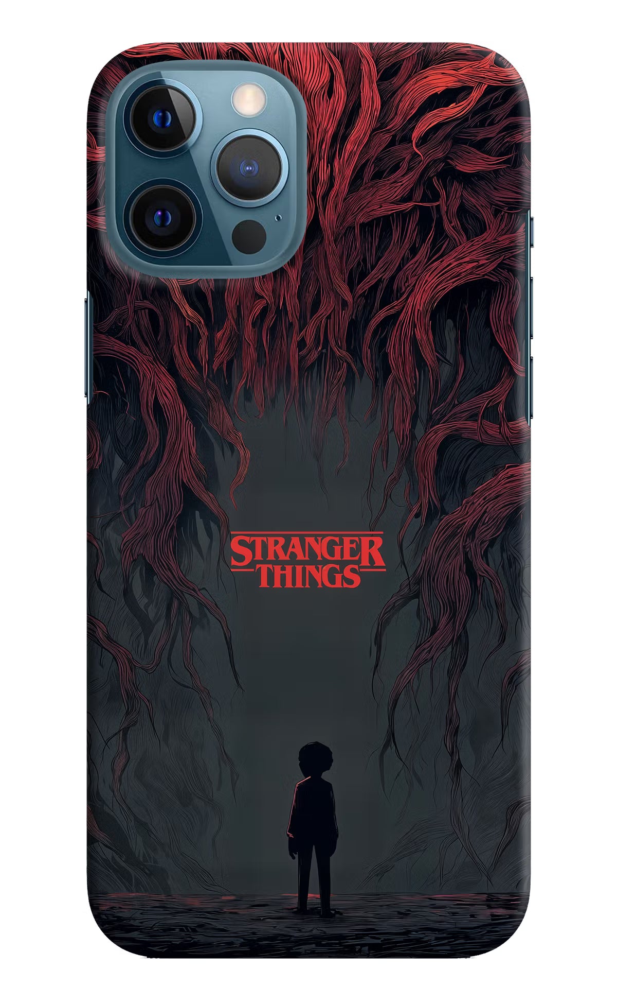 Ordinary Things Dark Side iPhone 12 Pro Max Hard Case Back Cover by Casekaro