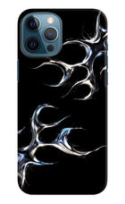 Chrome Tribal iPhone 12 Pro Max Hard Case Back Cover by Casekaro