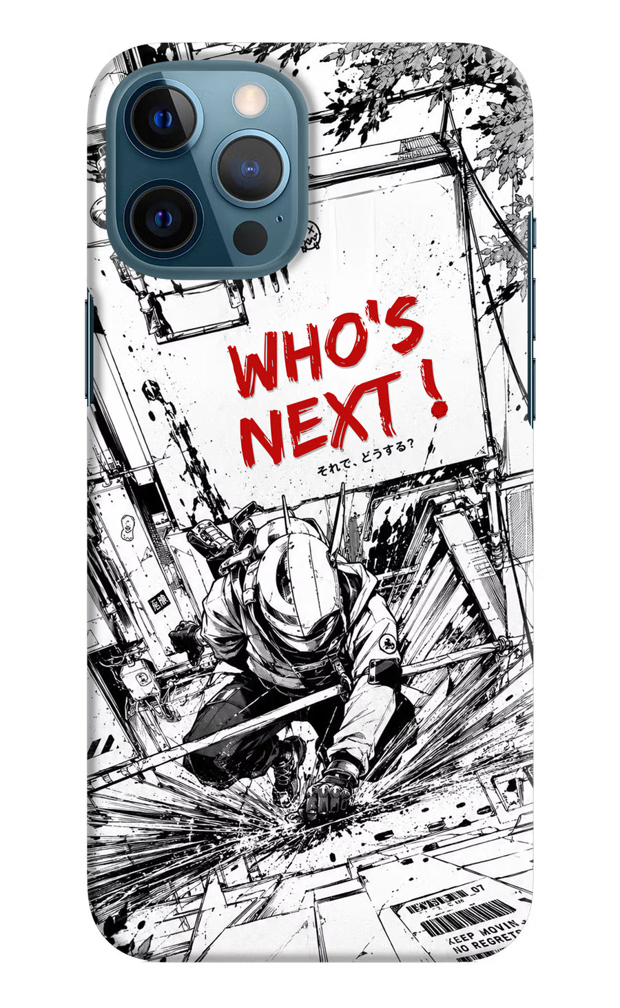 Who's Next iPhone 12 Pro Max Back Cover, Hard case