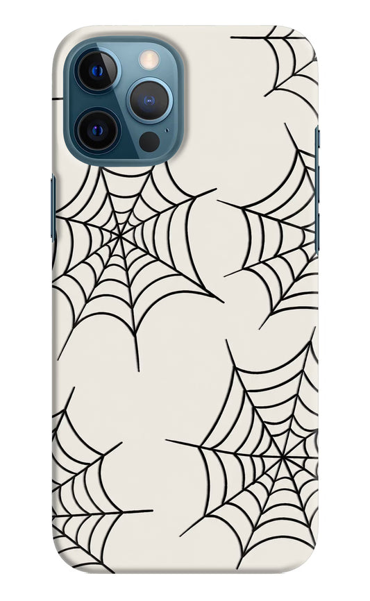 Spider Web iPhone 12 Pro Max Hard Case Back Cover by Casekaro