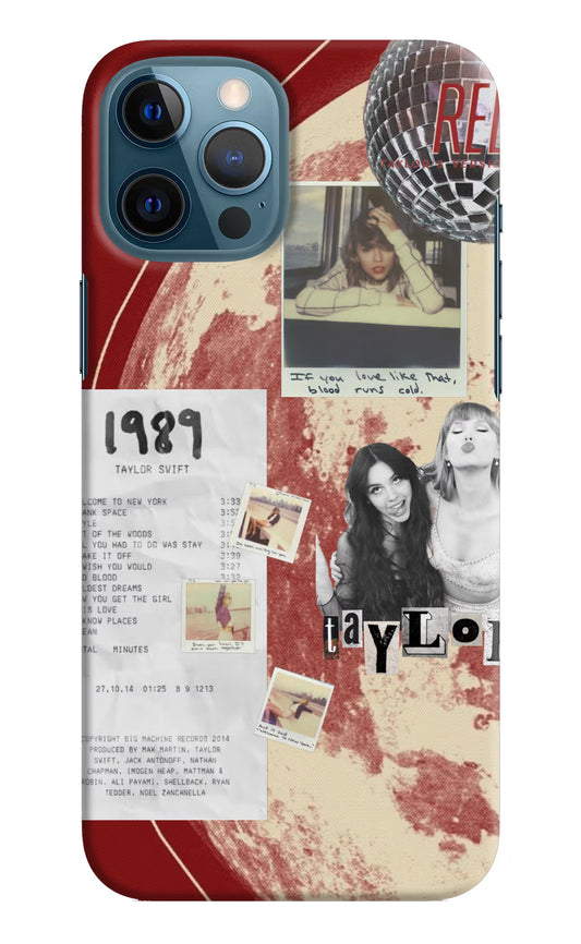 Taylor Swift iPhone 12 Pro Max Back Cover