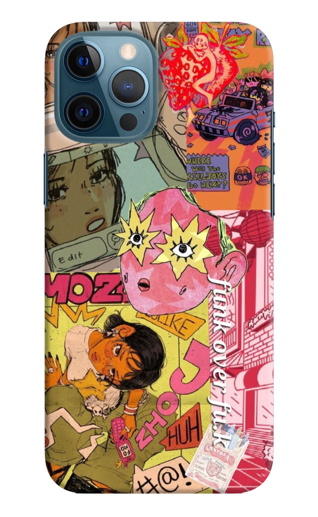 Funkover iPhone 12 Pro Max Hard Case Back Cover by Casekaro