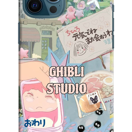 Studio Ghibli iPhone 12 Pro Max Hard Case Back Cover by Casekaro