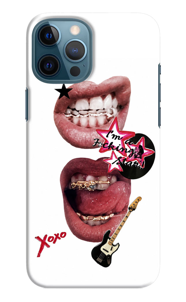 Rockstar iPhone 12 Pro Max Hard Case Back Cover by Casekaro