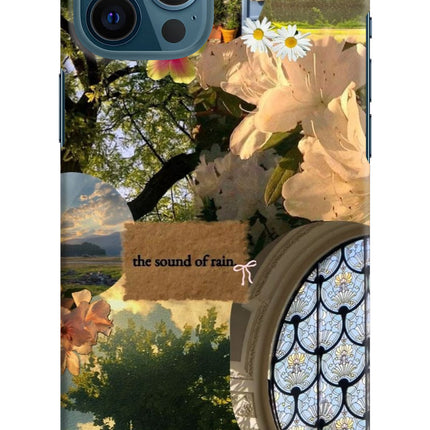 Rain iPhone 12 Pro Max Hard Case Back Cover by Casekaro