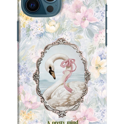 Pretty Mind Pretty Soul iPhone 12 Pro Max Hard Case Back Cover by Casekaro