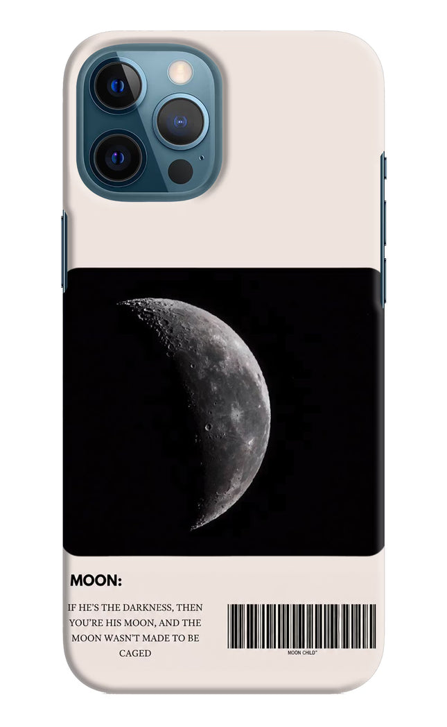 Moon Phase iPhone 12 Pro Max Hard Case Back Cover by Casekaro