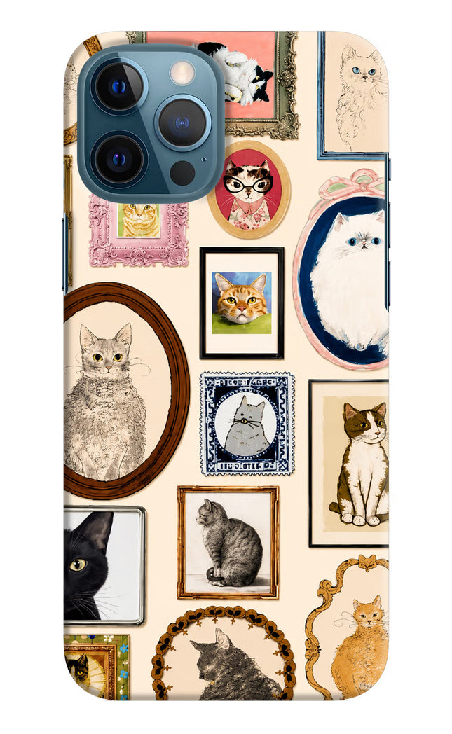 Mirror Cats iPhone 12 Pro Max Hard Case Back Cover by Casekaro