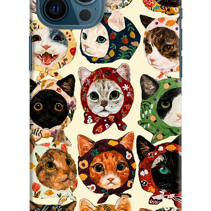 Cool Cat iPhone 12 Pro Max Hard Case Back Cover by Casekaro