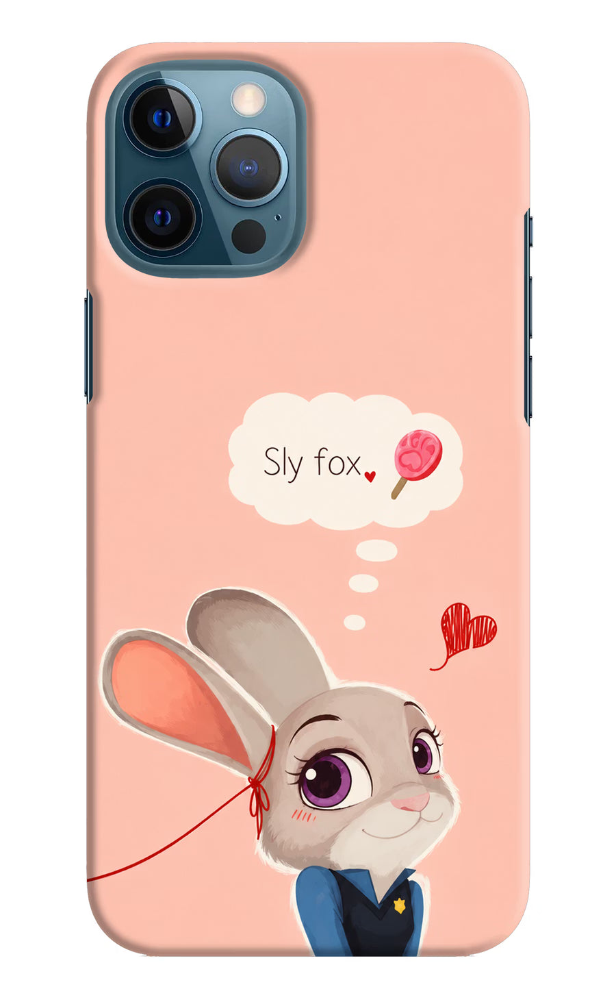 Judy Charm iPhone 12 Pro Max Back Cover, Hard case