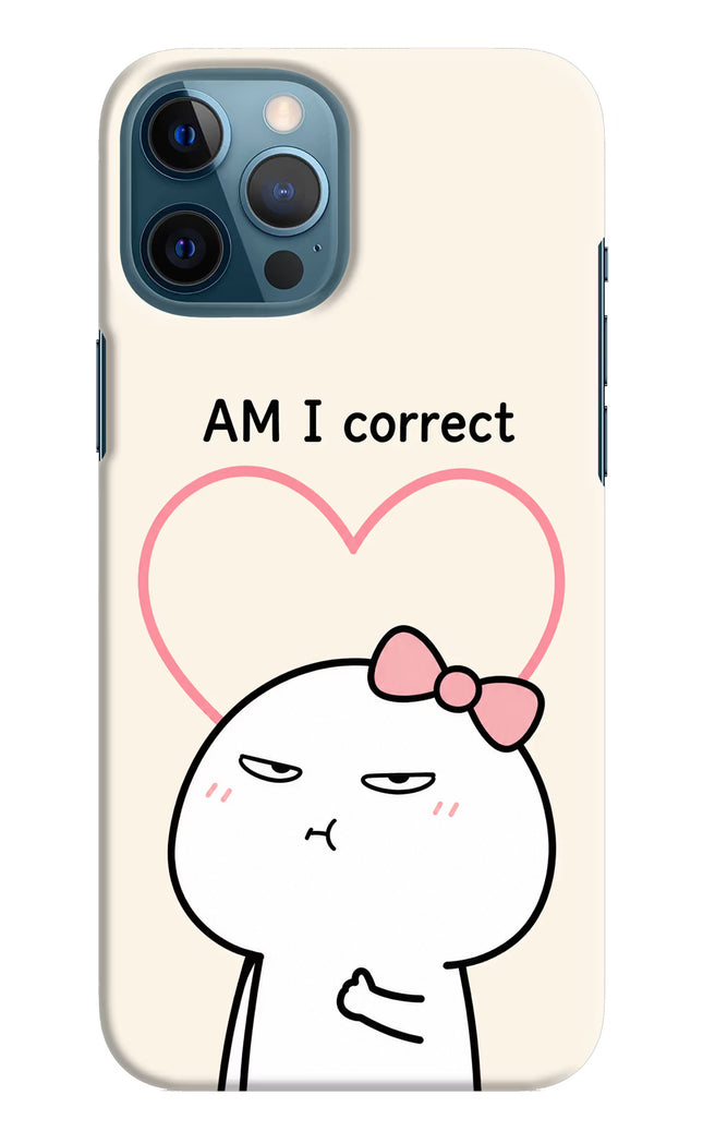 Always Right iPhone 12 Pro Max Hard Case Back Cover by Casekaro