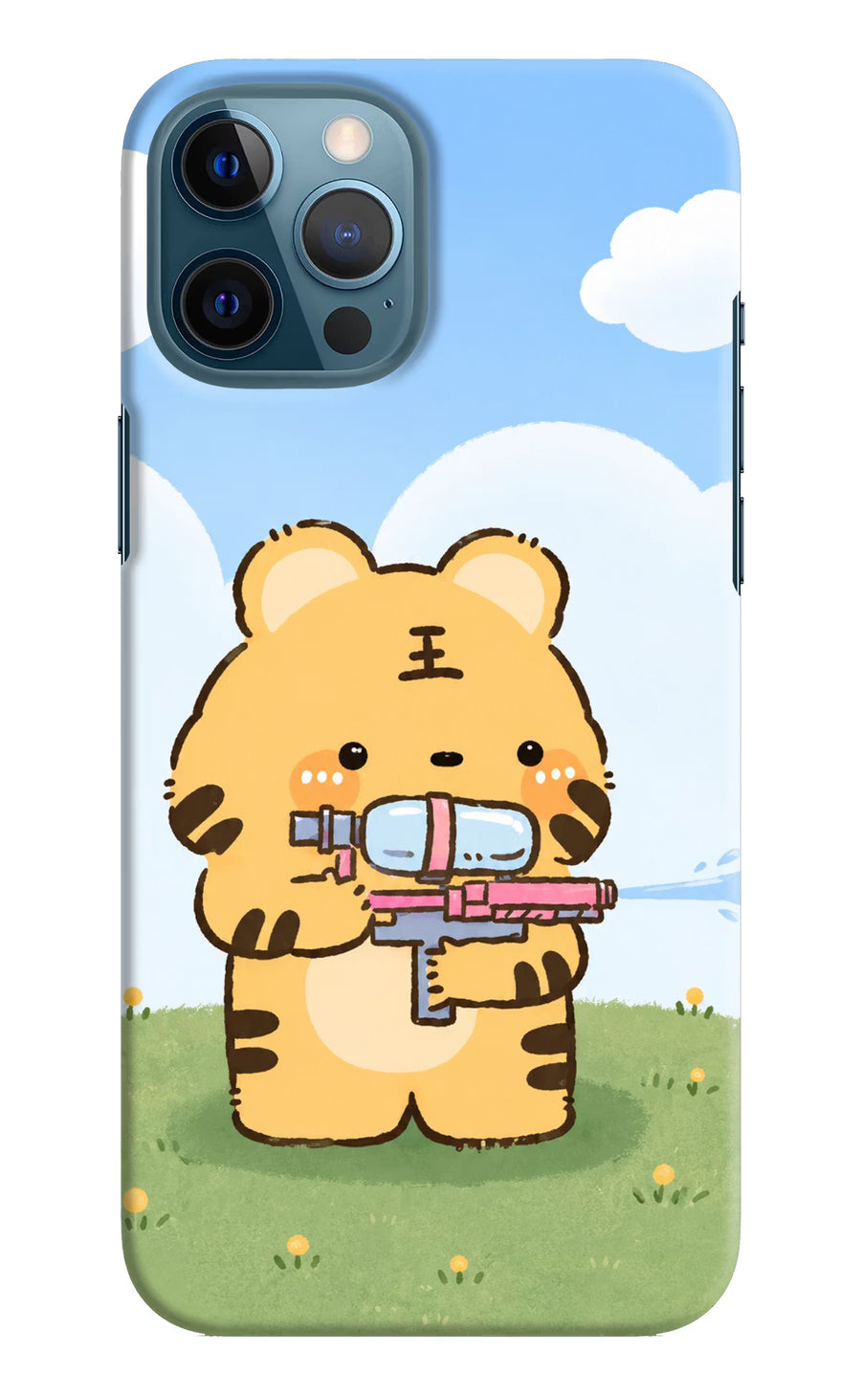 Tiger Treat iPhone 12 Pro Max Back Cover, Hard case