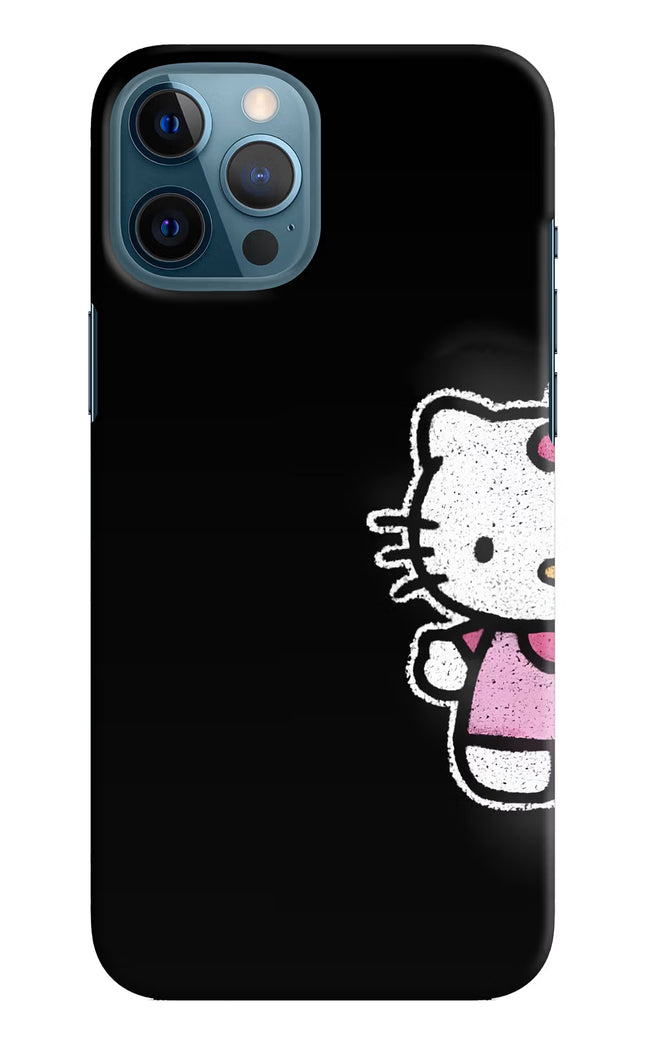Kitty Charm iPhone 12 Pro Max Hard Case Back Cover by Casekaro