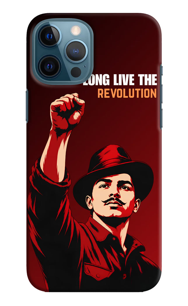 Bhagat Singh Revolution iPhone 12 Pro Max Hard Case Back Cover by Casekaro