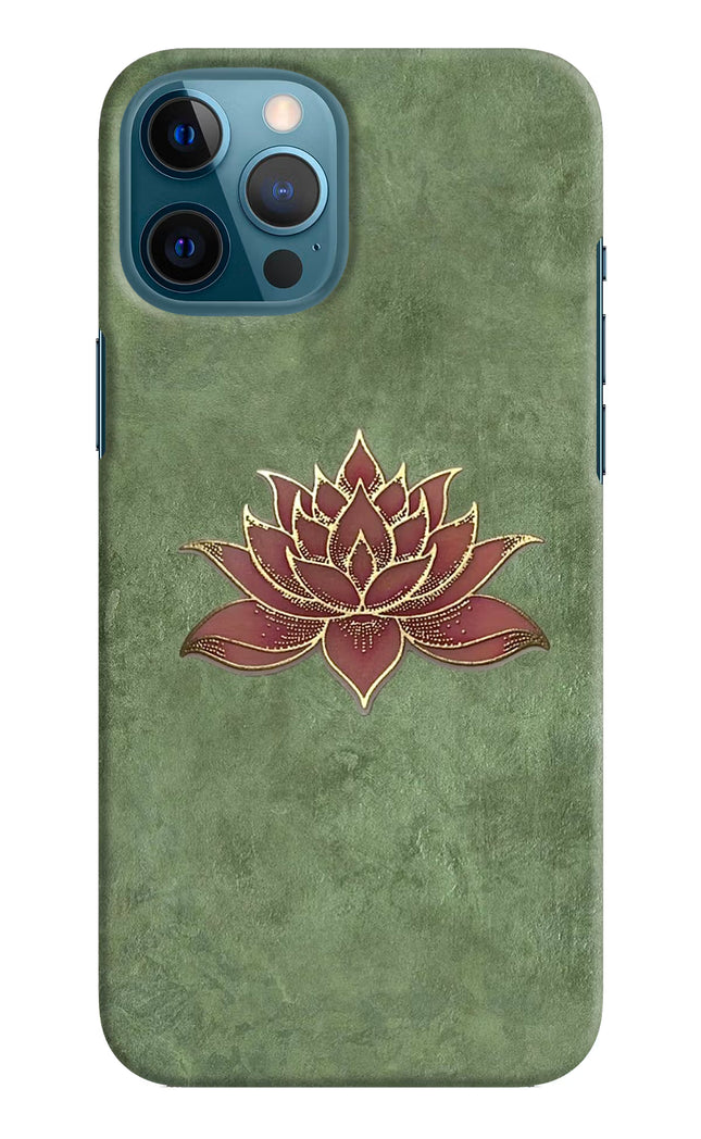 Lotus Grace iPhone 12 Pro Max Hard Case Back Cover by Casekaro