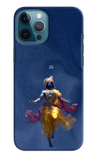 Cosmic Krishna iPhone 12 Pro Max Hard Case Back Cover by Casekaro