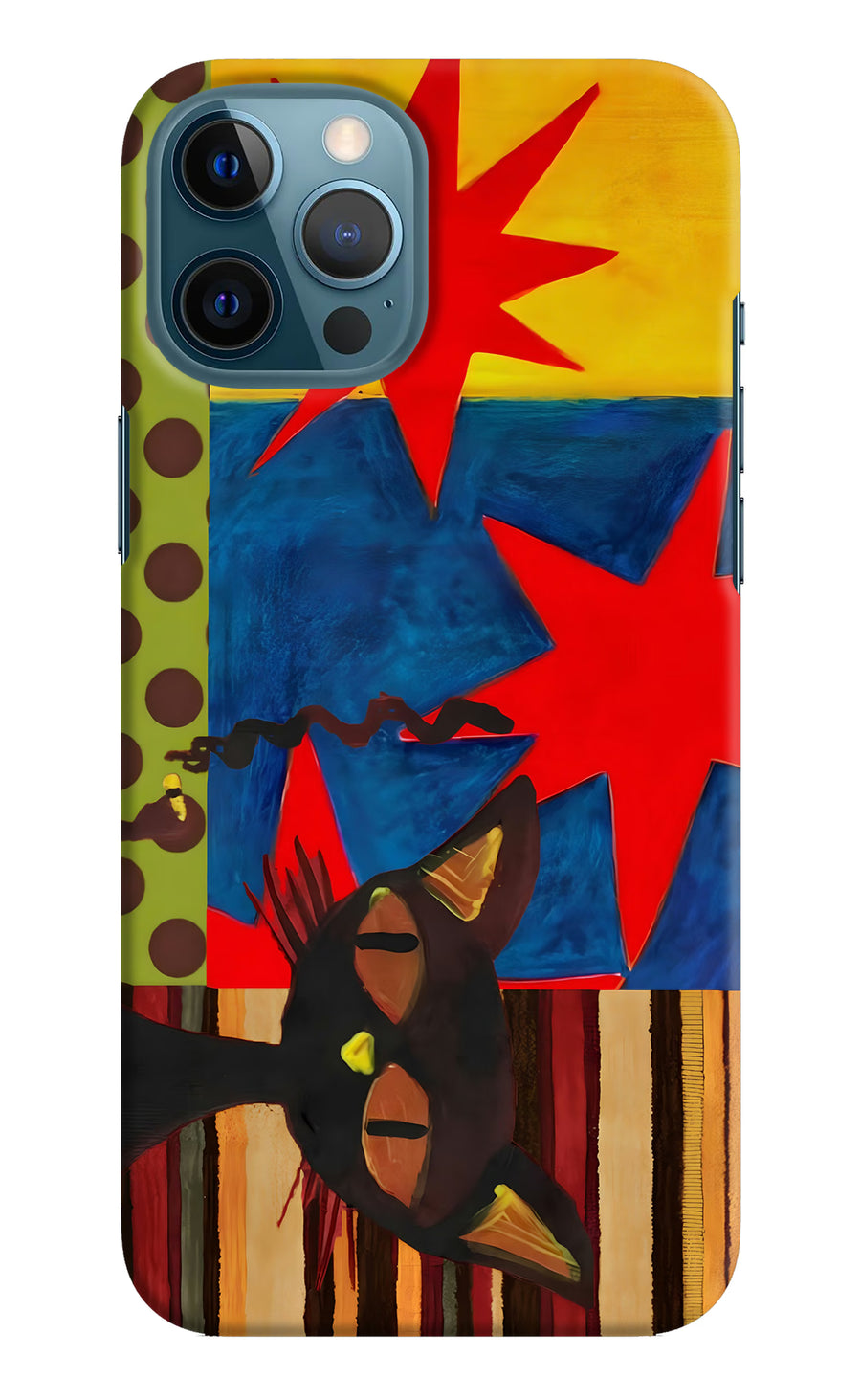Pop Cat iPhone 12 Pro Max Back Cover, Hard case