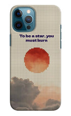 Pixel Sun iPhone 12 Pro Max Hard Case Back Cover by Casekaro