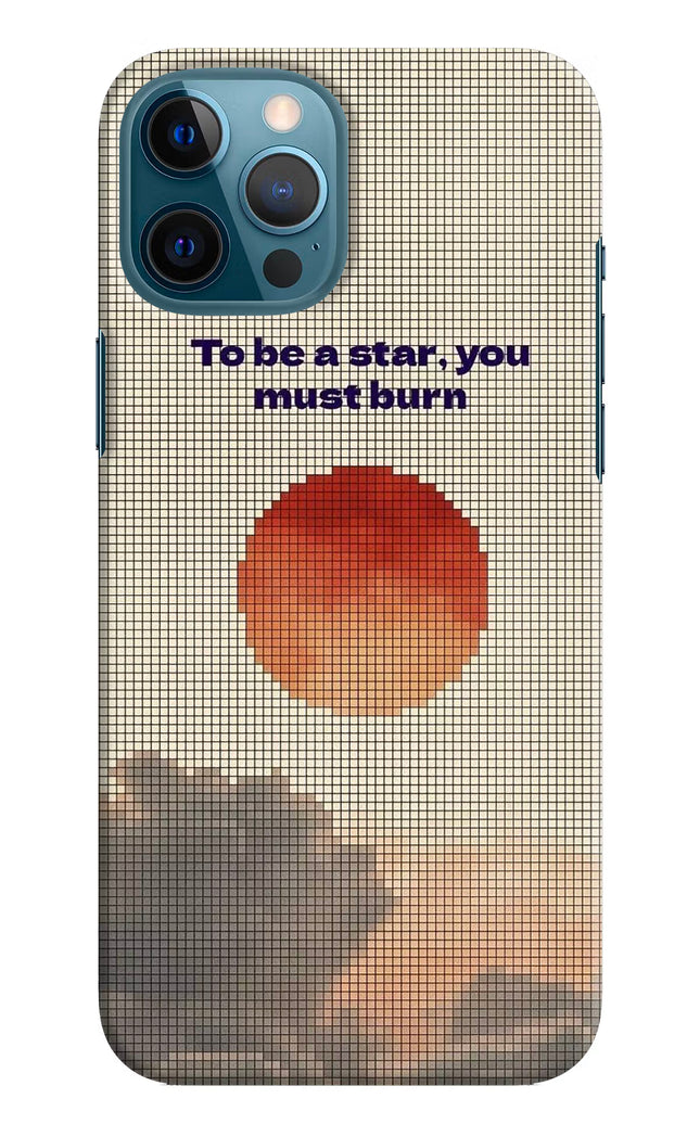 Pixel Sun iPhone 12 Pro Max Hard Case Back Cover by Casekaro