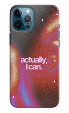 Pink Aura iPhone 12 Pro Max Hard Case Back Cover by Casekaro