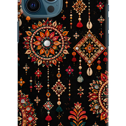 Boho Noir iPhone 12 Pro Max Back Cover