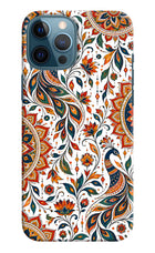 White Mayura iPhone 12 Pro Max Back Cover