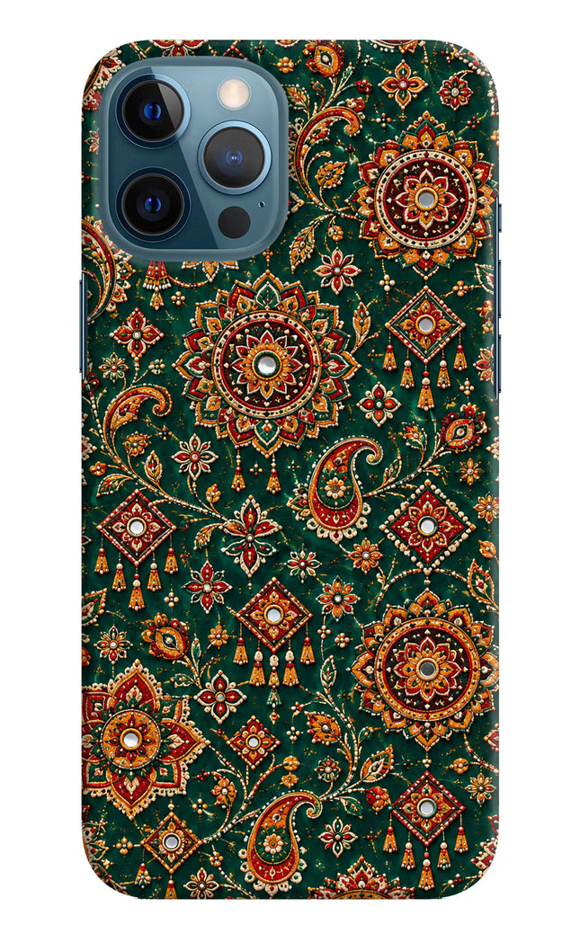 Green Pataka iPhone 12 Pro Max Hard Case Back Cover by Casekaro