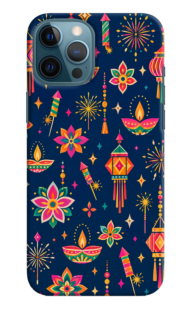 Festive Pop iPhone 12 Pro Max Hard Case Back Cover by Casekaro
