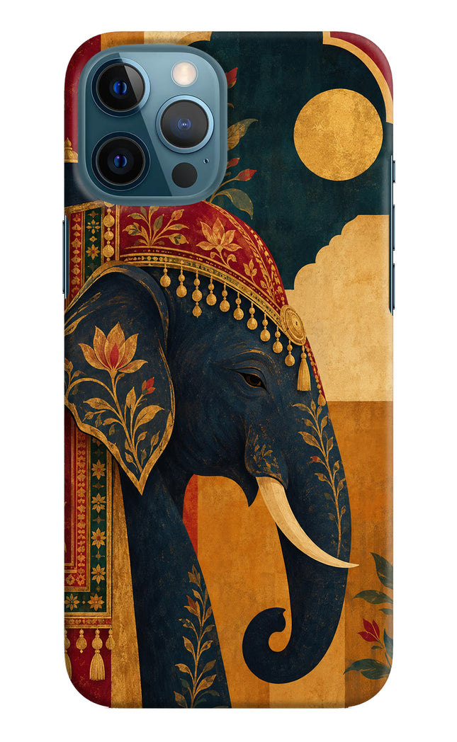 Royal Elephant iPhone 12 Pro Max Hard Case Back Cover by Casekaro