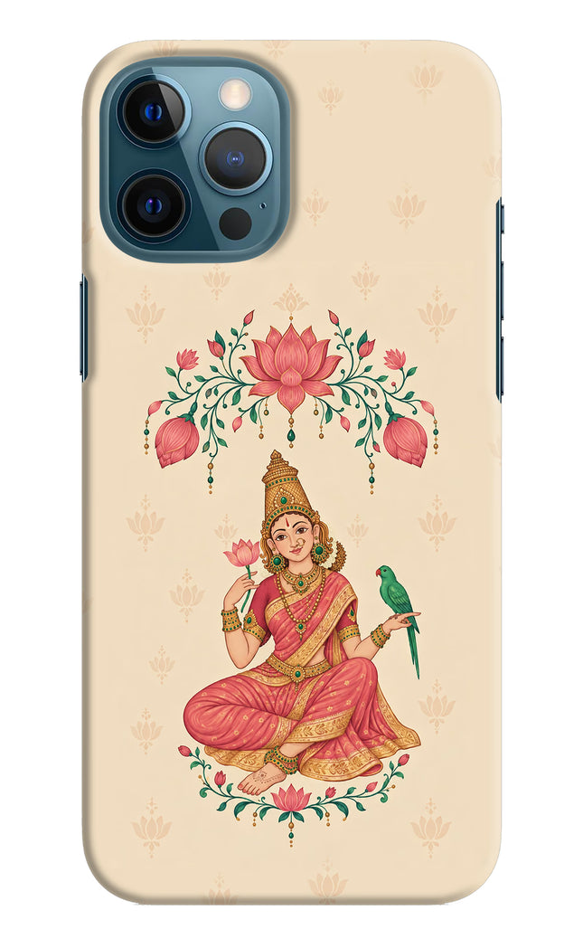 Goddess Lakshmi iPhone 12 Pro Max Hard Case Back Cover by Casekaro