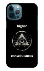 Illuminati Eye iPhone 12 Pro Max Hard Case Back Cover by Casekaro