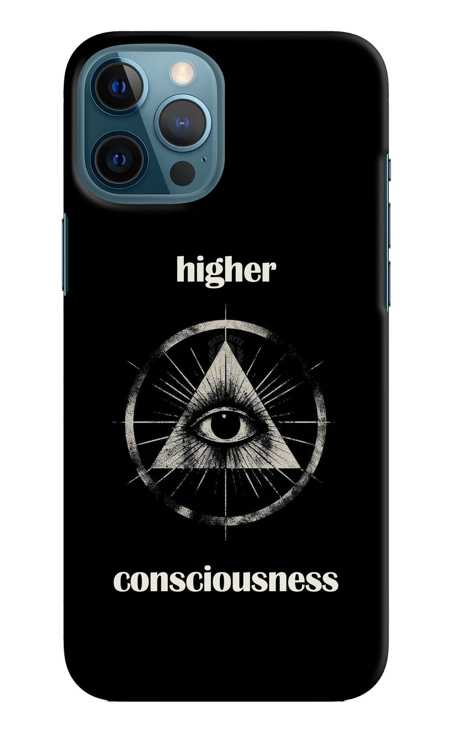 Illuminati Eye iPhone 12 Pro Max Back Cover, Hard case