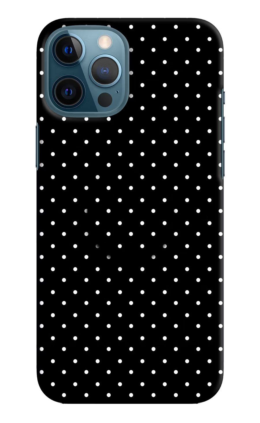 White Dots iPhone 12 Pro Max Pop Case, Hard case