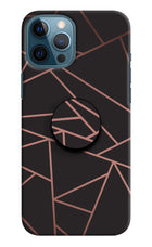 Geometric Pattern iPhone 12 Pro Max Pop Case by Casekaro