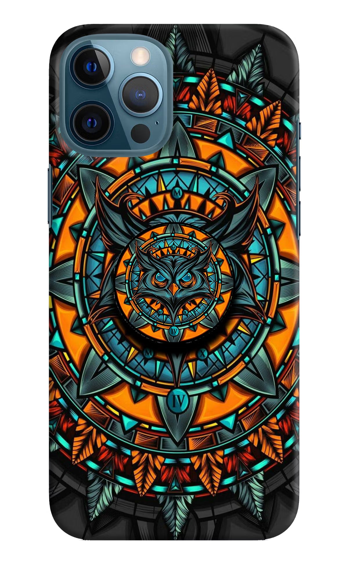 Angry Owl iPhone 12 Pro Max Pop Case by Casekaro