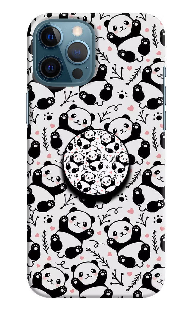 Cute Panda iPhone 12 Pro Max Pop Case by Casekaro