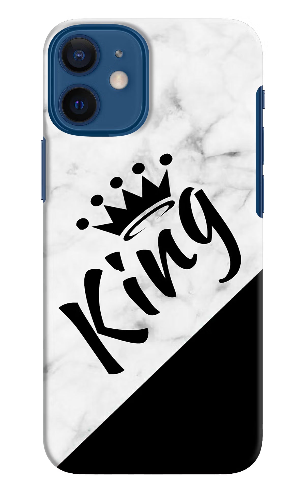 King iPhone 12 Mini Hard Case Back Cover by Casekaro