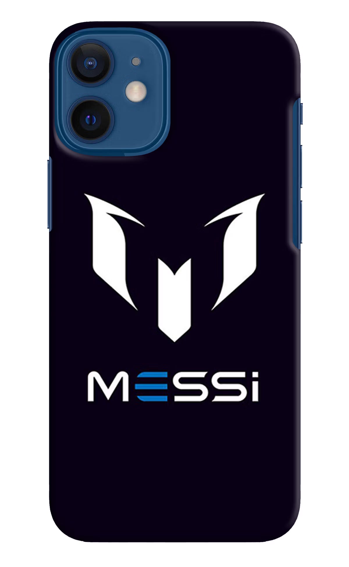Messi Logo iPhone 12 Mini Hard Case Back Cover by Casekaro