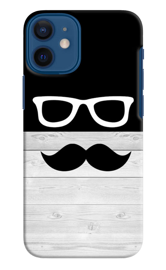 Mustache iPhone 12 Mini Hard Case Back Cover by Casekaro