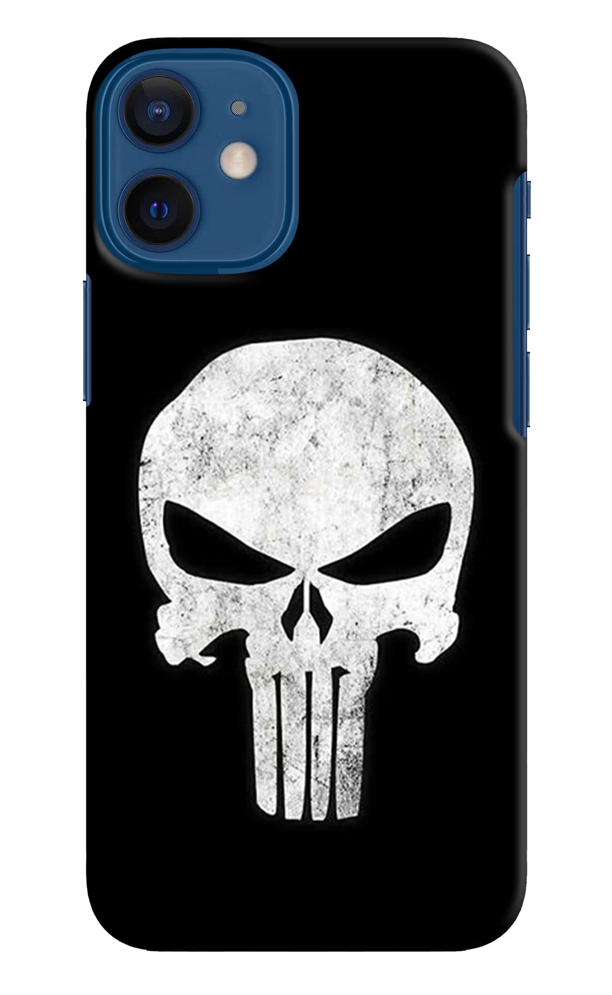Punisher Skull iPhone 12 Mini Hard Case Back Cover by Casekaro